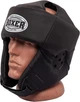 Шлем каратэ Boxer размер M кожвинил 1 мм Черный (2030-02NBLK) - изображение 1