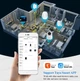 Беспроводная WIFI IP-камера видеонаблюдения Fuers T09T 1080P с подключением к смартфону Tuya - изображение 8