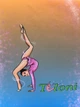 Подушка для растяжки TuloniМодель: NIKA Цвет: Blue x Orange - изображение 2