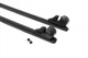 Перемычки на обычные рейлинги под ключ Bold Bar V1 (2 шт) Черные для Hyundai IX-35 2010-2015 гг - изображение 6