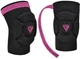 Наколенники спортивные RDX Hosiery Knee Foam K5 пара M Black/Pink (HYP-K5BP-M) - изображение 4
