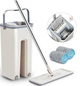 Набор швабра и ведро с автоматическим отжимом, Scratch Cleaning Mop 2 насадки, для мытья полов, стен, белый цвет - изображение 1