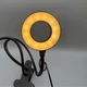 Кольцевая LED лампа-прищепка 9 см Professional Live Streem с гибким креплением 50см для телефона GKL-9-Black - изображение 8