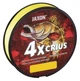 Шнур JAXON Crius 4X Fluo 150m 0.10mm 7 kg - изображение 1