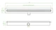 Линейный трап Laveo SLIM 60 см COS_260D - изображение 5