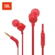 Наушники JBL T110 Tune проводная гарнитура красная - изображение 4
