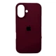 Чохол силіконовий Full Silicone Case for iPhone 16 Plum (з закритим низом) - изображение 1