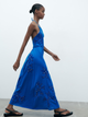 Платье женское Zara 7521/474 L Синее (07521047400040) - изображение 9