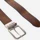 Pasek męski skórzany Levi's 77134-2086 105 cm Czarny-brązowy - obraz 4