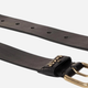 Pasek damski skórzany Levi's 37460-0052 100 cm Czarny - obraz 3