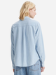 Сорочка бавовняна жіноча Levi's 34574-0043 L Блакитна (5401157468845) - зображення 2