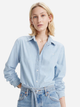 Сорочка бавовняна жіноча Levi's 34574-0043 XL Блакитна (5401157468869) - зображення 3