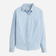 Сорочка бавовняна жіноча Levi's 34574-0043 S Блакитна (5401157366516) - зображення 5
