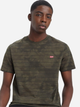 Koszulka męska bawełniana Levi's 56605-0245 S Oliwkowa - obraz 4