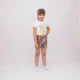 Шорты для девочки Арлекин 2300-253 92 см - 98 см Коричневые - изображение 2