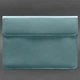Кожаный чехол-конверт на магнитах для MacBook Pro 16" Бирюзовый 5034898 - изображение 4