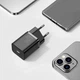 Зарядное сетевое устройство Baseus Super Si 30W Type-C 3A с функцией быстрой зарядки QC3.0+PD3.0 (CCSUP-J01) Black - изображение 2