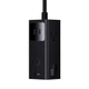 Зарядний мережевий пристрій Baseus PowerCombo Digital PowerStrip 40W 3AC+1U+2C 1.5m з функцією швидкої зарядки QC3.0+PD3.0 (PSLA010201) Black - зображення 4