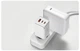 Зарядний мережевий пристрій Baseus GaN5 Pro 65W 2Type-C + USB з функцією швидкої зарядки QC4.0+PD3.0 + Кабель Type-C to Type-C 100W 1m (CCGP120202) White - зображення 11