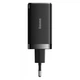 Зарядное сетевое устройство Baseus GaN5 Pro 65W 2Type-C + USB с функцией быстрой зарядки QC4.0+PD3.0 + Кабель Type-C to Type-C 100W 1m (CCGP120201) Black - изображение 5