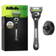 Станок для гоління чоловічий (Бритва) Gillette Labs c 1 касетою та підставкою на стіну (32885431) - зображення 1