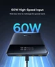 PowerBank Павербанк для ноутбука для телефона для планшета с быстрой зарядкой 20000mAh 100W Baseus Blade HD with Digital Display - изображение 7
