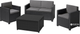 Набір меблів Allibert Monaco set Graphite (8711245128177) - зображення 1