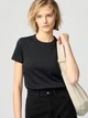 Женская футболка Uniqlo U черный XS - изображение 3