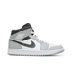 Кроссовки мужские Jordan 1 Mid White/Grey 45.5 Серый 554724-078 - изображение 1
