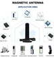 Внешняя автомобильная всенаправленная 3G/4G/5G LTE антенна 16 dBi 600-6000 MHz с магнитным основанием +кабель 3 метра - изображение 7