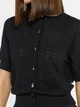 Кардиган жіночий чоний Arber Knitted jacket W2 WTR-18 S чорний (W09.33.02.512) - зображення 4