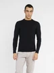 Джемпер трикотажний чоловічий чорного кольору Arber Crew-neck J N-AVT-122 L зріст 4 чорний (M10.07.02.511) - изображение 1