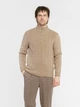 Светр чоловічий бежевий Arber Zipper-neck 7 N-AVT-90 XXL зріст 5 бежевий (M10.38.16.431) - изображение 1