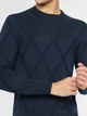 Джемпер мужской Arber Crew-Neck J N-Avt-74 M10.05.09.511 S Синий (ARB2800000496982) - изображение 4