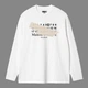 Лонгслив Maison Margiela 10003 белого цвета, размер M - изображение 1