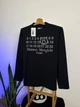 Лонгслив Maison Margiela 10001 черного цвета, размер S - изображение 2