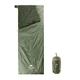 Спальник надлегкий Naturehike Summer LW180 NH21MSD09 лівий, (15°C), p-p XL, зелений - изображение 1