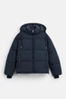 Тепла дута куртка Zara S синій 8281/284/030 - зображення 6