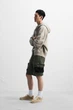 Шорти карго Zara S хакі 8574/351/505 - зображення 5