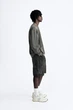 Шорти карго джинсові Zara 30 чорний 1538/469/800 - изображение 4