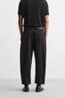 Джинси вільного крою Zara Wide Tapered 32 чорний 9942/330/800 - изображение 3