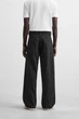 Джинси вільного крою Zara Baggy Fit 31 чорний 8062/380/800 - изображение 3