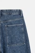 Джинси вільного крою Zara Wide Leg 32 синій 3991/390/427 - изображение 7