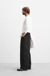 Джинси вільного крою Zara Wide Leg 32 чорний 3991/390/800 - изображение 4
