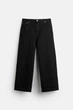 Джинси вільного крою Zara Wide Leg 32 чорний 3991/390/800 - изображение 6