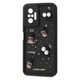 Чехол мультяшный с фигурками WAVE Pretty Things Case для Xiaomi Redmi Note 10 Pro black/coffee - изображение 1