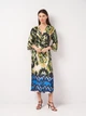 Платье женское Zara 3080/183 XS Зеленое (03080183330016) - изображение 3