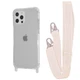 Чохол з ремінцем WAVE Clear Case with Strap для Apple iPhone 12 Pro Max transparent - зображення 1