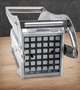 Картоплерезка ручная Potato Chipper NJ 117 для нарезки картофеля фри ломтиками слайсер металлический 2 насадки - изображение 7