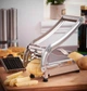 Картоплерезка ручная Potato Chipper NJ 117 для нарезки картофеля фри ломтиками слайсер металлический 2 насадки - изображение 9